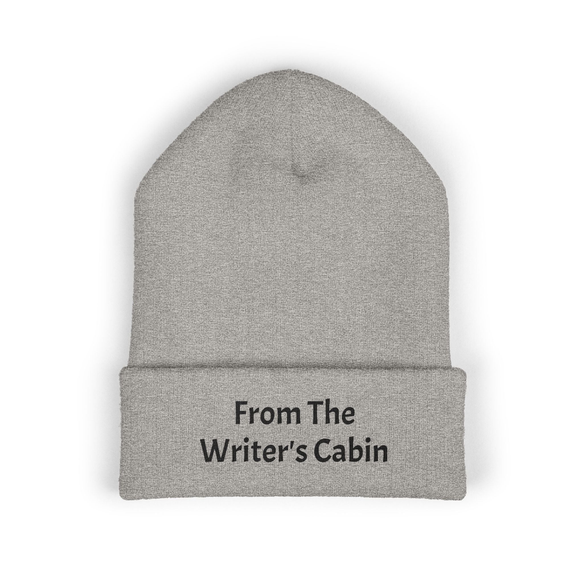 Embroidered From The Writer's Cabin Beanie