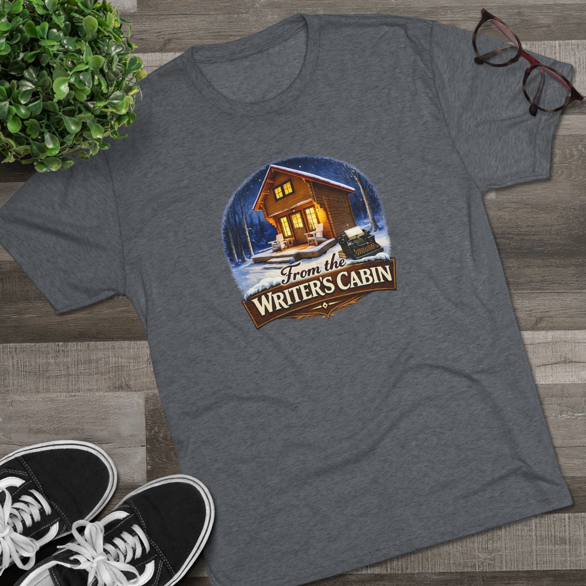 From The Writer’s Cabin Winter Logo Soft T‑Shirt